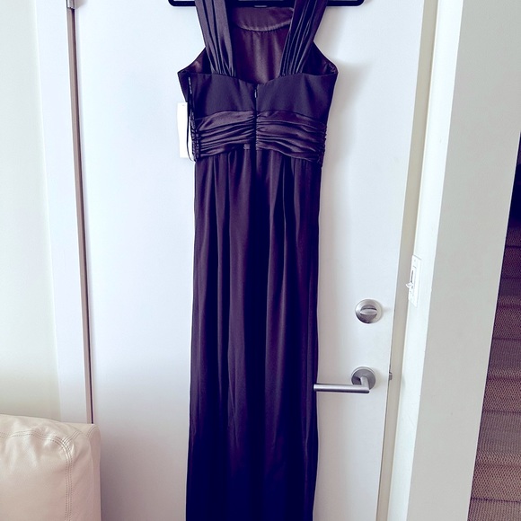 NWT Full length Badgley Mischka jeweled collar evening gown size 4 retail$995 - Picture 3 of 6